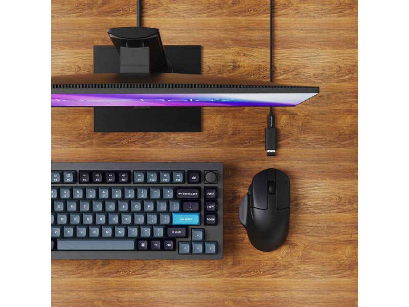 Keychron M7 1K Hz - Gaming Maus (Schwarz)