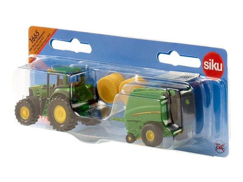 SIKU John Deere Tractor With Round Baler