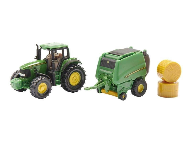 SIKU John Deere Tractor With Round Baler