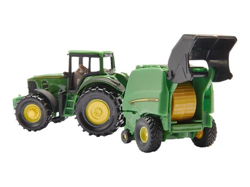 SIKU John Deere Tractor With Round Baler