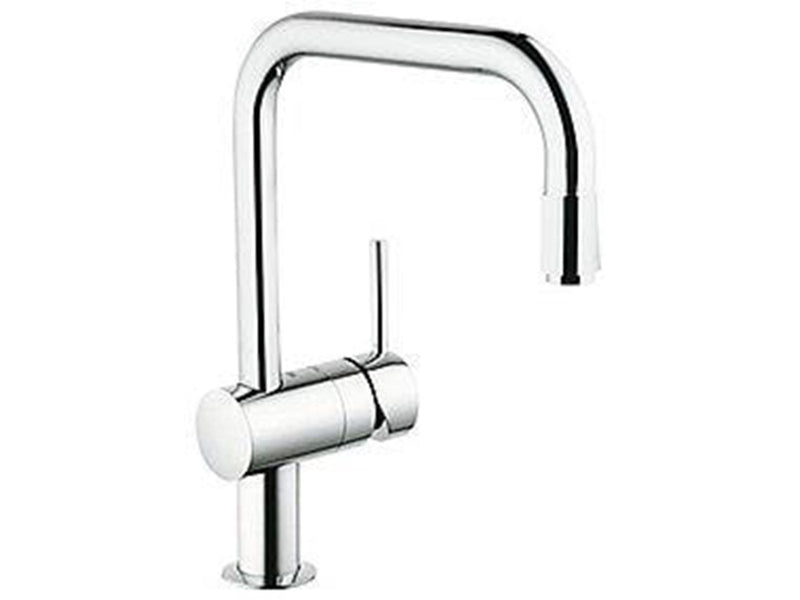 Grohe Minta Kitchen faucet with pull-out U-spout Chrome