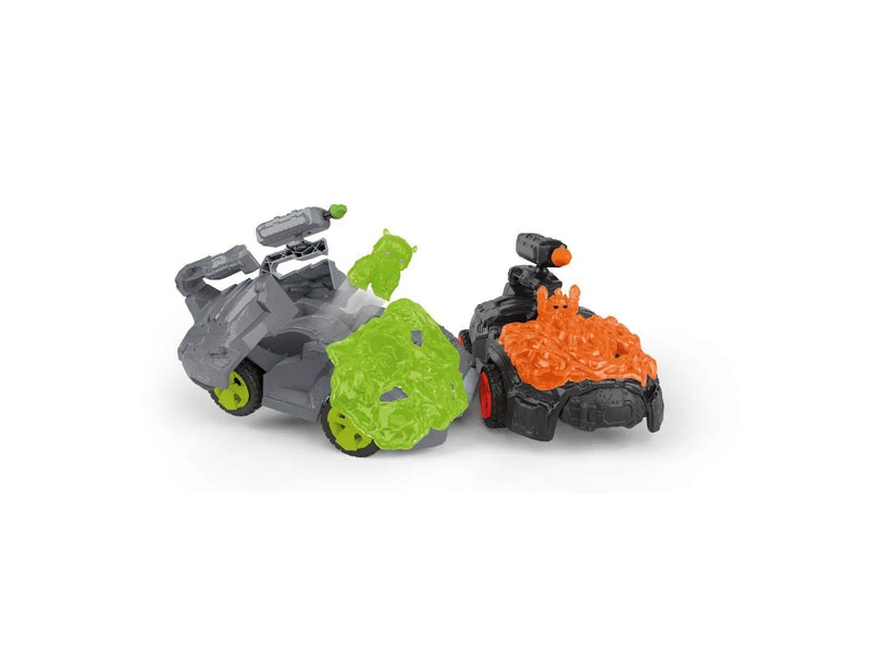 Schleich Stein Crashmobil mit Mini-Kreatur