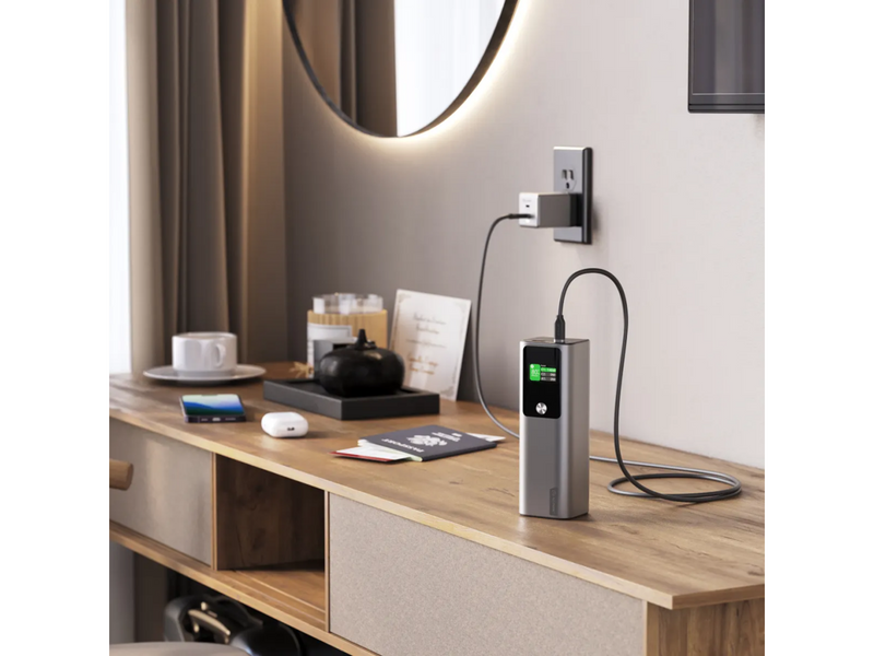 ALOGIC Ark 27000mAh Power Bank with 140W USB-C Charging Powerbank (Akku) - Grau - 27000 mAh