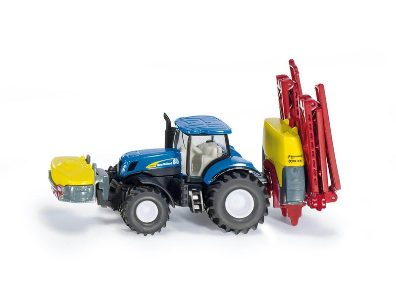 SIKU 1:87 New Holland Tractor With Crop Sprayer