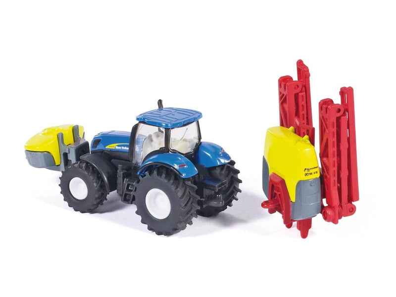 SIKU 1:87 New Holland Tractor With Crop Sprayer