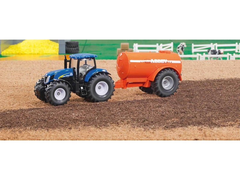 SIKU 1:50 Tractor With Single Axle Vacuum Tanker