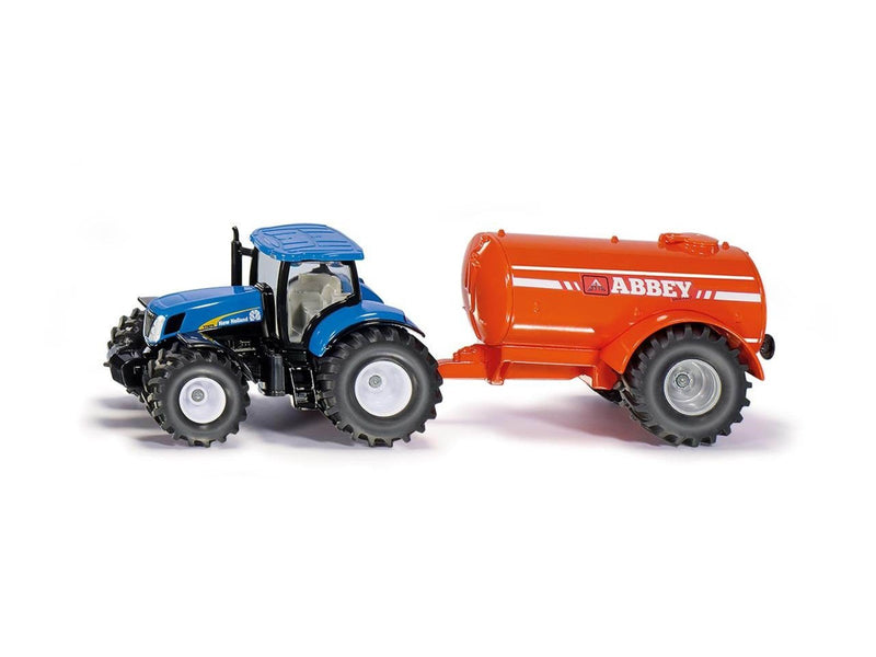 SIKU 1:50 Tractor With Single Axle Vacuum Tanker