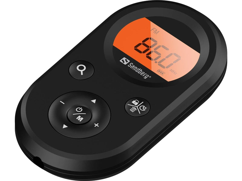 Sandberg Rechargable Pocket Radio - AM/FM - schwarz