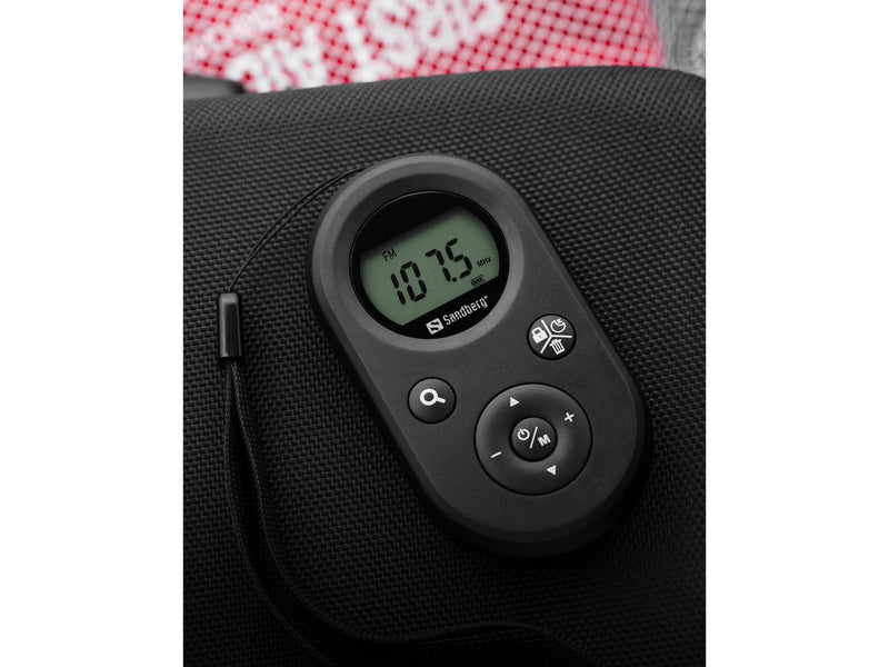 Sandberg Rechargable Pocket Radio - AM/FM - schwarz