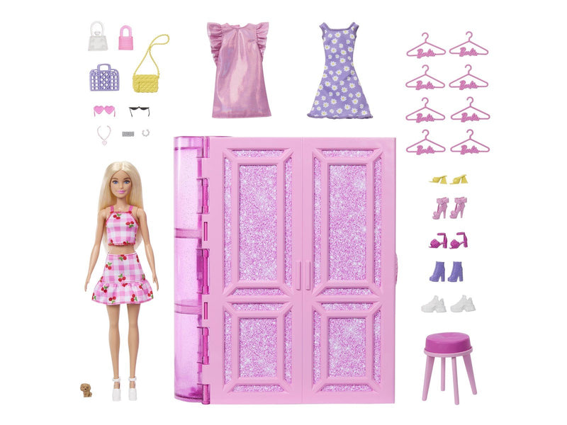 Barbie Fashion Fun Dream Closet with Doll