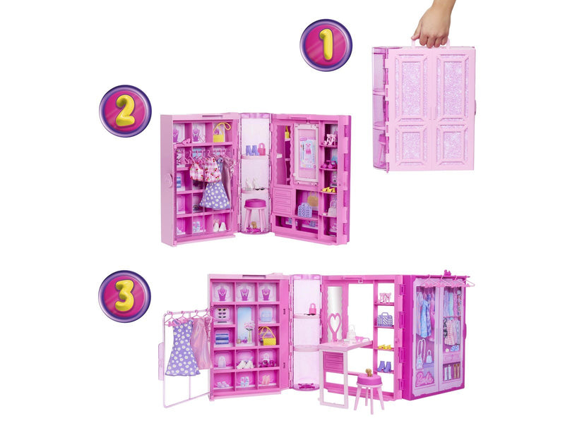 Barbie Fashion Fun Dream Closet with Doll