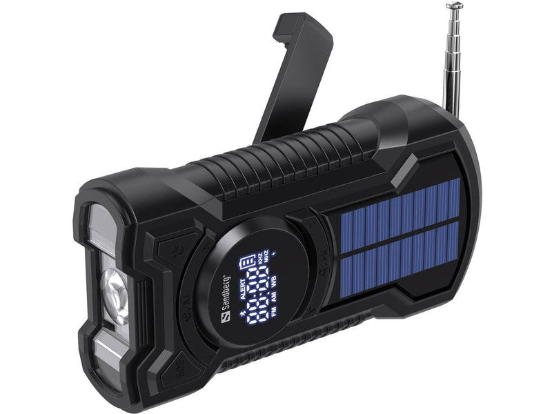 Sandberg Survivor Radio All-in-1 5000 Powerbank (Akku) - schwarz - 5000 mAh
