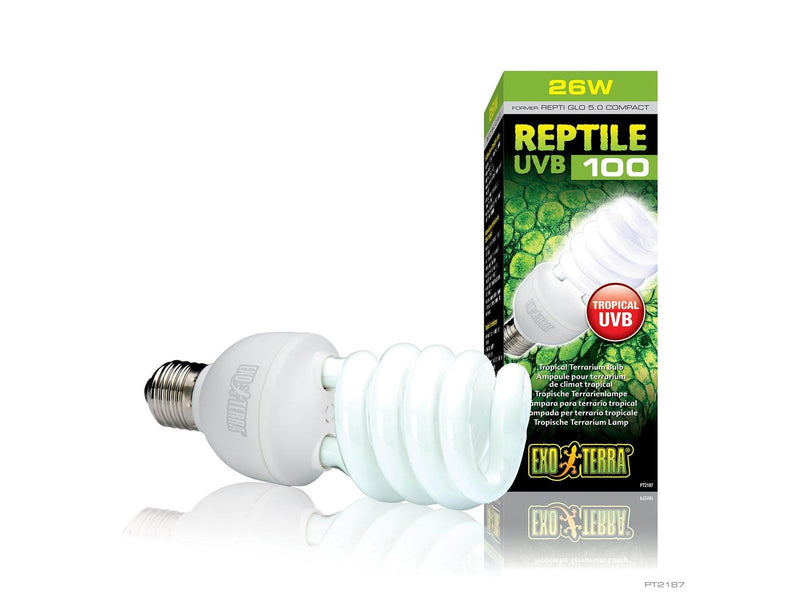 EXO TERRA PT2187 Reptile Heat Lamp UVB 25W E27 (1-Pack)