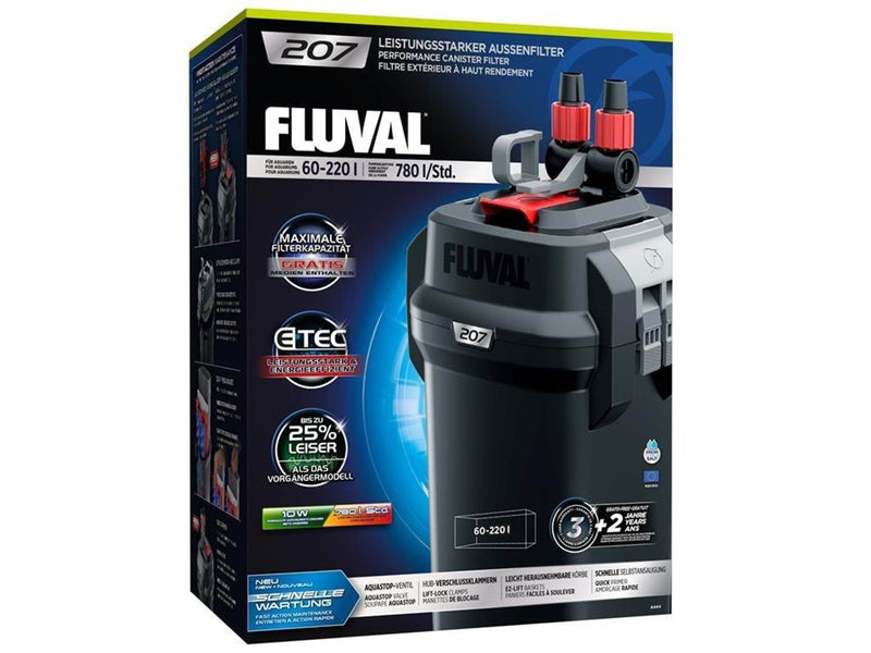 FLUVAL 207 780 ltr./t. 10 watt. 60-220 L