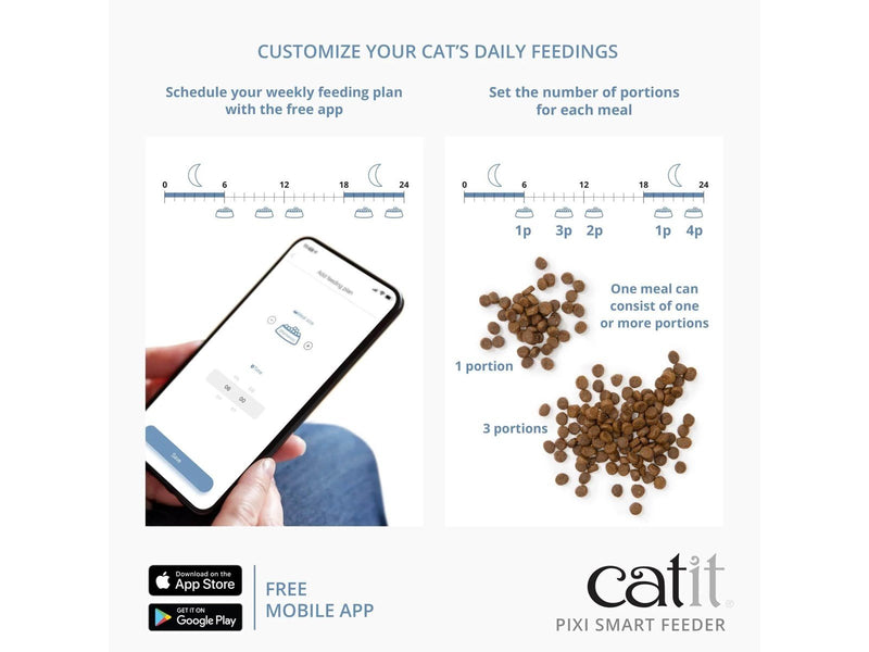 Catit PIXI Smart Dry Food Feeder WiFi
