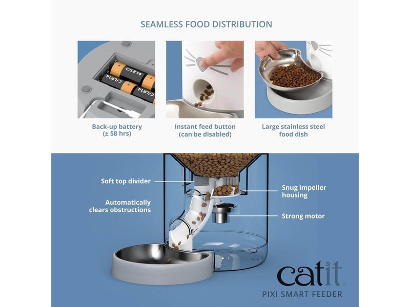 Catit PIXI Smart Dry Food Feeder WiFi