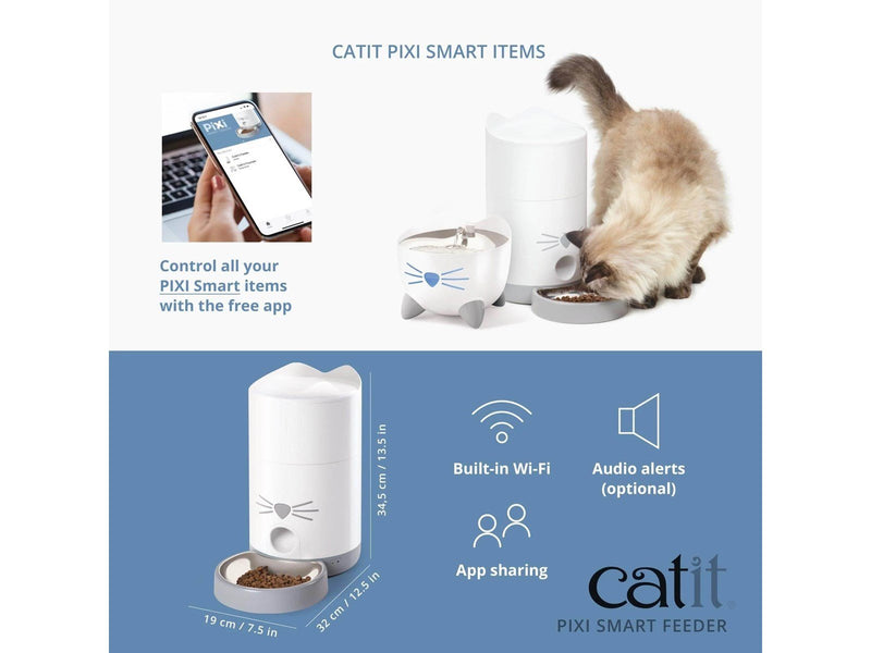 Catit PIXI Smart Dry Food Feeder WiFi