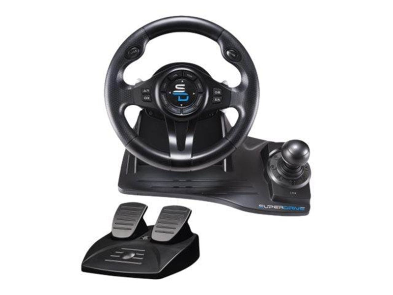 Subsonic Superdrive GS 550 Steering Wheel - Wired Steering wheel & Pedal set - Sony PlayStation 4