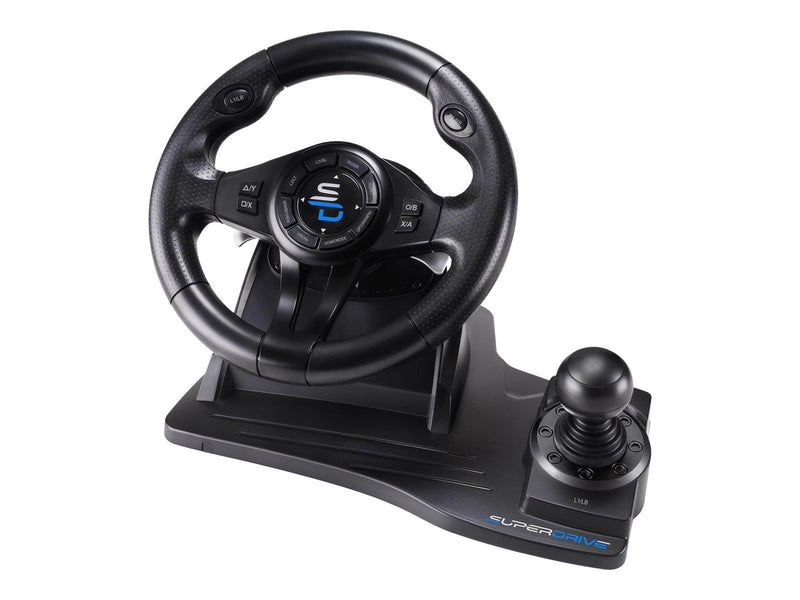 Subsonic Superdrive GS 550 Steering Wheel - Wired Steering wheel & Pedal set - Sony PlayStation 4