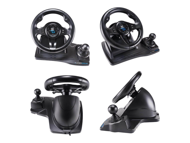 Subsonic Superdrive GS 550 Steering Wheel - Wired Steering wheel & Pedal set - Sony PlayStation 4