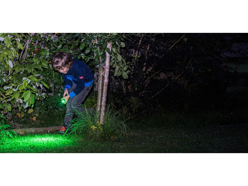 Ledlenser Kidbeam4 flashlight, 70 lumen, green