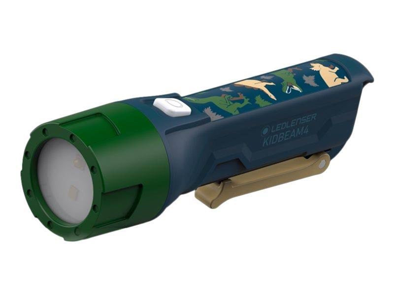Ledlenser Kidbeam4 flashlight, 70 lumen, green