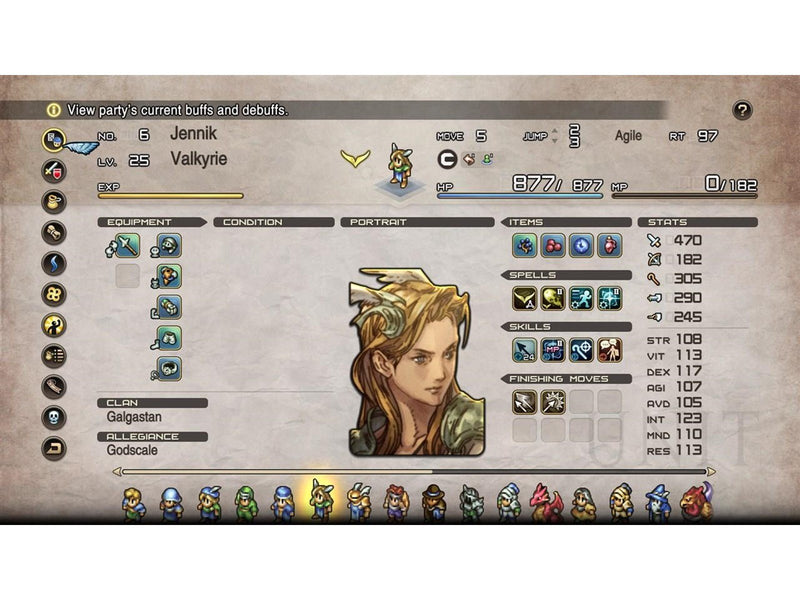 Tactics Ogre: Reborn - Sony PlayStation 5 - Strategie - PEGI 12