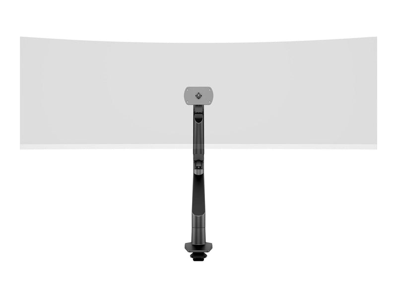 Multibrackets M - mounting kit - articulating - for curved LCD display - black 21 kg 49" 100 x 100 mm