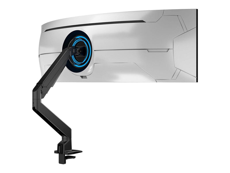 Multibrackets M - mounting kit - articulating - for curved LCD display - black 21 kg 49" 100 x 100 mm