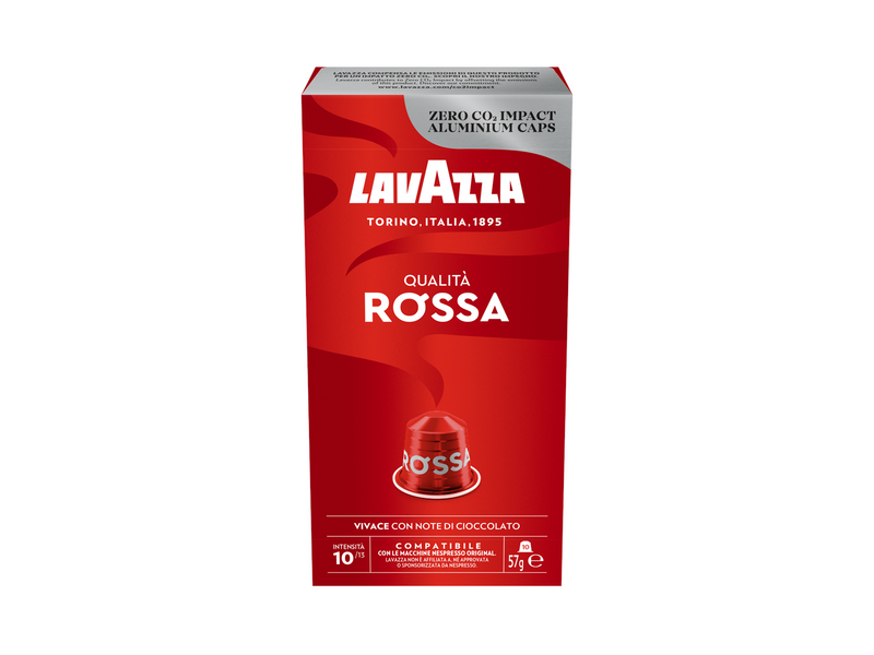 Lavazza Rossa Aluminum caps - 10 pcs