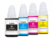 Canon Original GI-590 BK/C/M/Y Nachfülltinte 4er-Multipack - schwarz 6.000 Seiten, cyan, magenta, gelb je 7.000 Seiten
