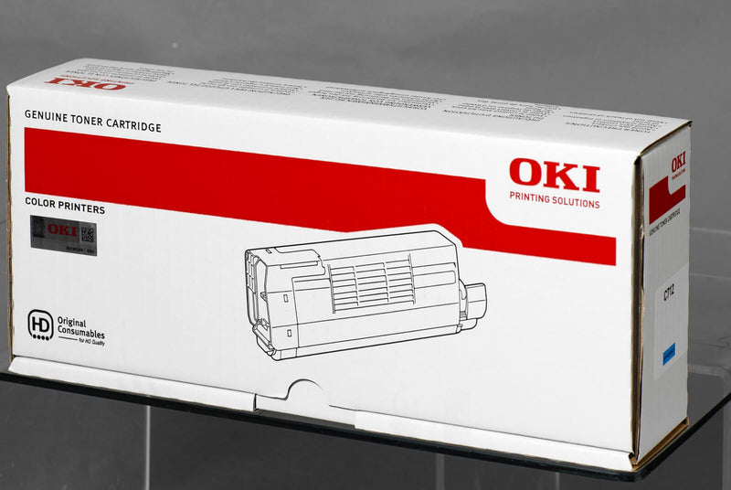 OKI Original C712 Toner cyan 11.500 Seiten (46507615)