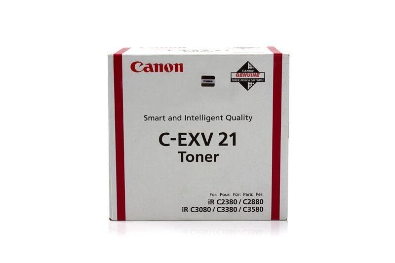 Canon Original Toner C-EXV21 4er-Set schwarz, cyan, magenta, gelb