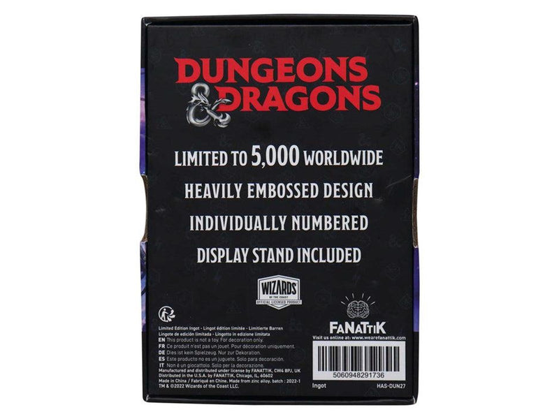 FaNaTtik - Dungeons & Dragons Limited Edition Spelljammer Adventures in Space Ingot