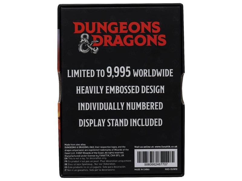 FaNaTtik - Dungeons & Dragons Limited Edition Players Handbook Ingot