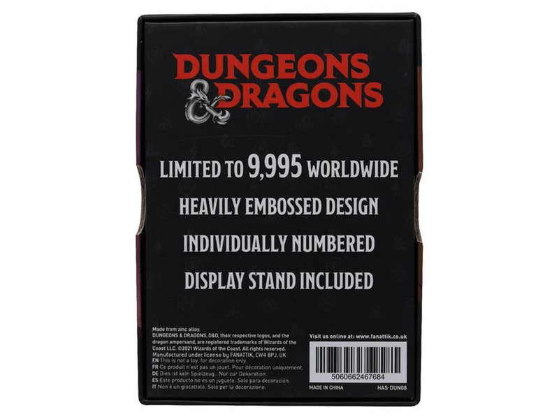 FaNaTtik - Dungeons & Dragons Limited Edition Dungeon Masters Guide Ingot