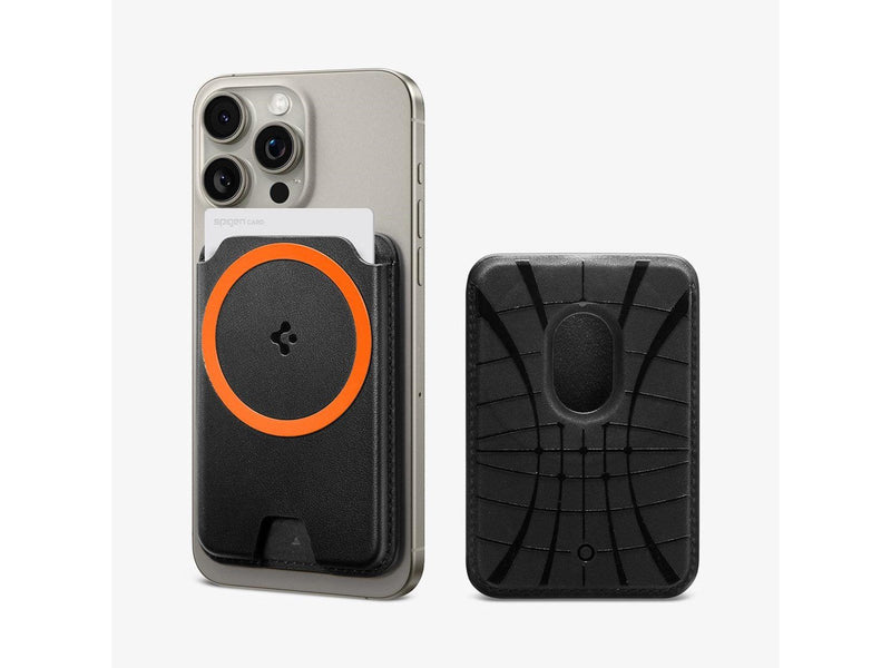 Spigen Valentinus MagSafe Wallet 3 Card - Black
