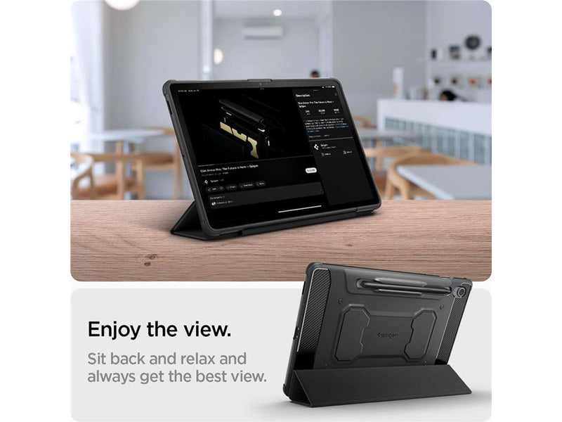 Spigen Rugged Armor Pro for Samsung Galaxy Tab S9 FE 2023 - Black