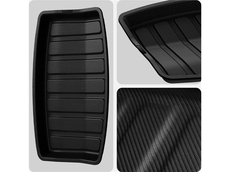 Spigen Tesla Car Mat Rear Trunk Storage for Tesla Model 3 - Black