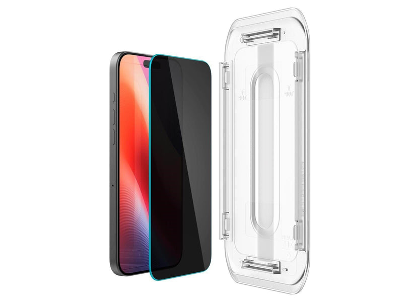 Spigen Glass tR EZ Fit (Privacy) 2 Pack - Transparency - iPhone 16 Pro Max