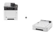 KYOCERA Klimaschutz-System ECOSYS M5526cdn Farblaser-Multifunktionsgerät inkl. Kyocera Papierkassette PF-5110 (1203R60UN