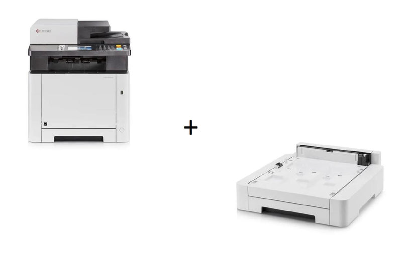 KYOCERA Klimaschutz-System ECOSYS M5526cdn Farblaser-Multifunktionsgerät inkl. Kyocera Papierkassette PF-5110 (1203R60UN