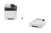 KYOCERA Klimaschutz-System ECOSYS M5526cdw Farblaser-Multifunktionsgerät inkl. Kyocera Papierkassette PF-5110 (1203R60UN