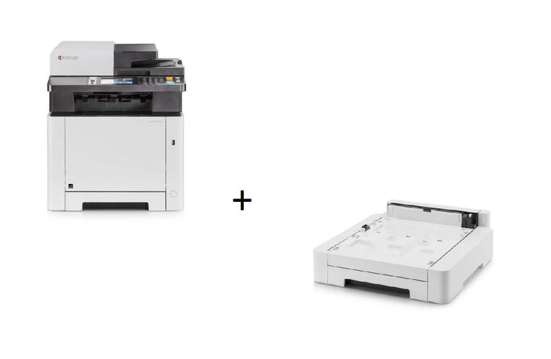 KYOCERA Klimaschutz-System ECOSYS M5526cdw Farblaser-Multifunktionsgerät inkl. Kyocera Papierkassette PF-5110 (1203R60UN