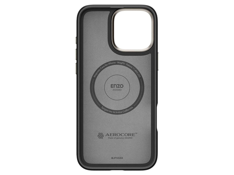 Spigen Enzo Aramid - Black - iPhone 16 Pro