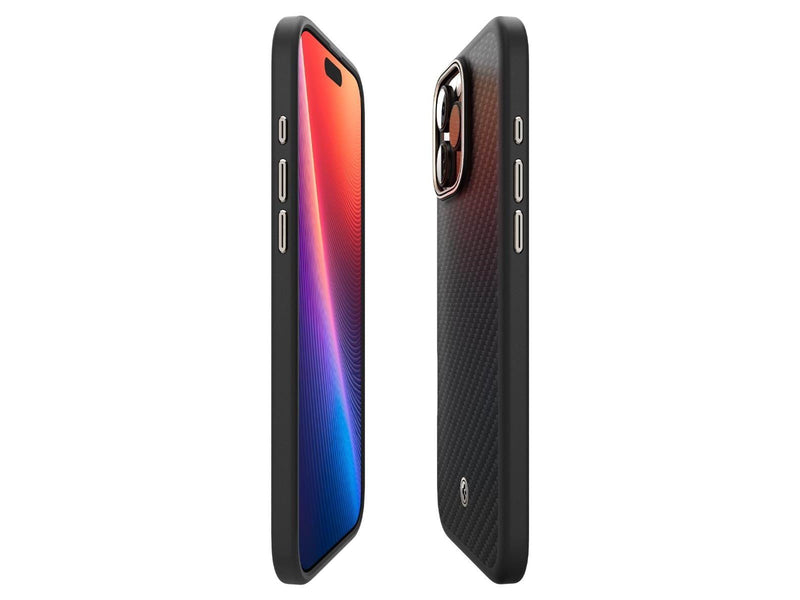 Spigen Enzo Aramid - Black - iPhone 16 Pro