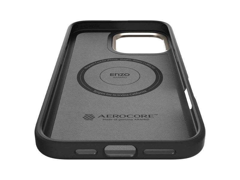 Spigen Enzo Aramid - Black - iPhone 16 Pro