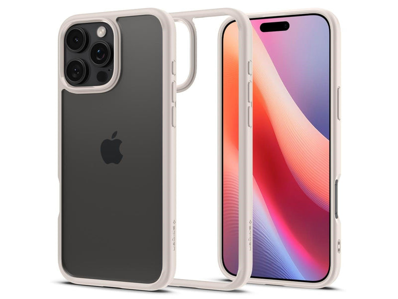 Spigen Ultra Hybrid - Titanium - iPhone 16 Pro Max