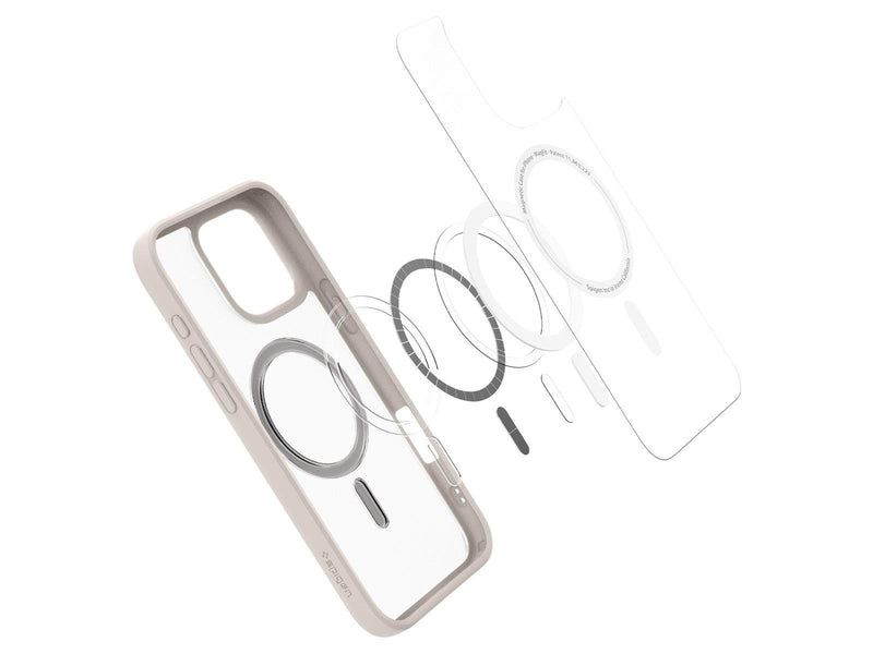 Spigen Ultra Hybrid MagSafe - Frost Titanium - iPhone 16 Pro Max