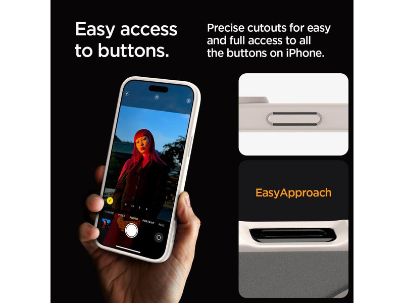Spigen Ultra Hybrid MagSafe - Frost Titanium - iPhone 16 Pro Max